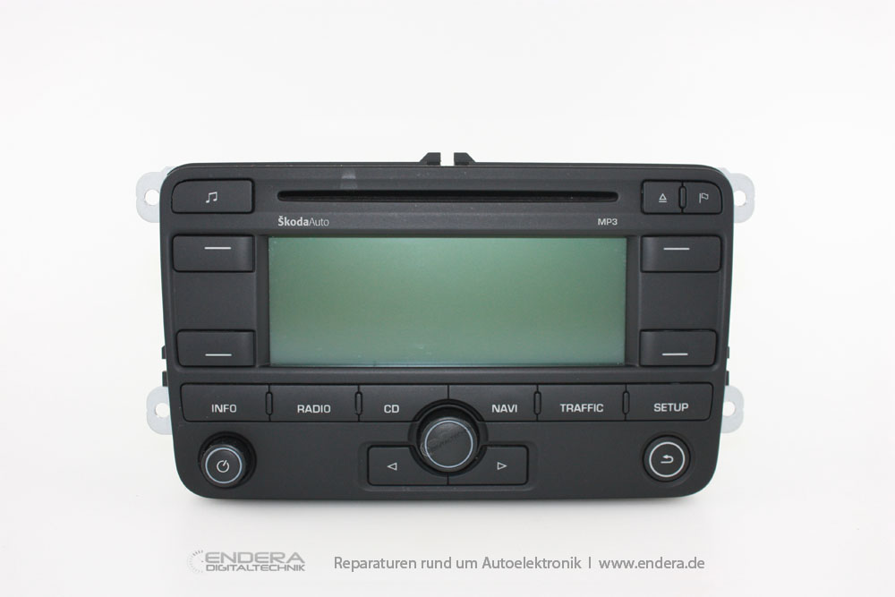 RNS Navi Display Reparatur Skoda Fabia 6Y